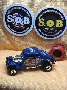 MATCHBOX 1933 WILLYS STREET ROD Blue Diecast White Heat 313 NM Cond - Picture 1 of 8