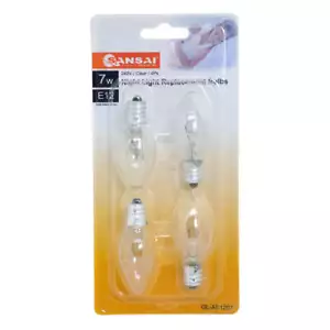 SANSAI Night Light Replacement Light Bulb E12 240V 7W GL-AE1207 - Picture 1 of 2