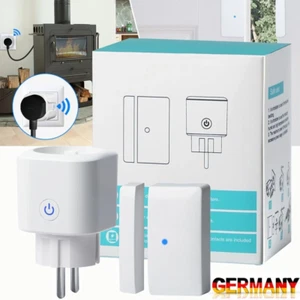 Fensterkontaktschalter Für Dunstabzugshaube Funk Abluftsteuerung Ofen Kamin Neu - Bild 1 von 21