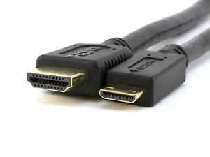 1.5m Mini HDMI Tipo C Conector Macho A HDMI Cable Oro - Imagen 1 de 1
