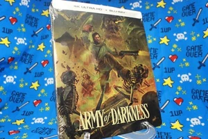 Army of Darkness (Ultra HD, 1992) - STEELBOOK - NEW SEALED - FAST SHIPPING! - Picture 1 of 3