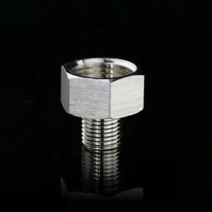 Pipe BSPP 1/4" Female X Metric M12 M12X1 Male Adapter Fitting Fuel Air P-DT - Picture 1 of 1