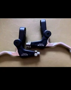 Shimano XTR. 970 brake levers ... V-BRAKES...low Use - Picture 1 of 5