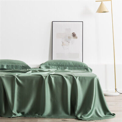 100% Silk Bedding Set Quilt Cover Set Double Quuen King Bed Linen Pillowcase  • 343.68$