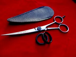 Pet 6.5" Upward Curved Grooming Scissors dog/cat grooming /Quantity - Bild 1 von 7