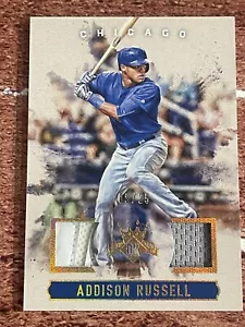 2017 Diamond Kings Materials Holo Gold Addison Russell Serial #’d 09/25 - Picture 1 of 2