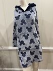 Disney Ladies’ Mickey Fleece Lounger With Sherpa Lined Hood ~ SMALL