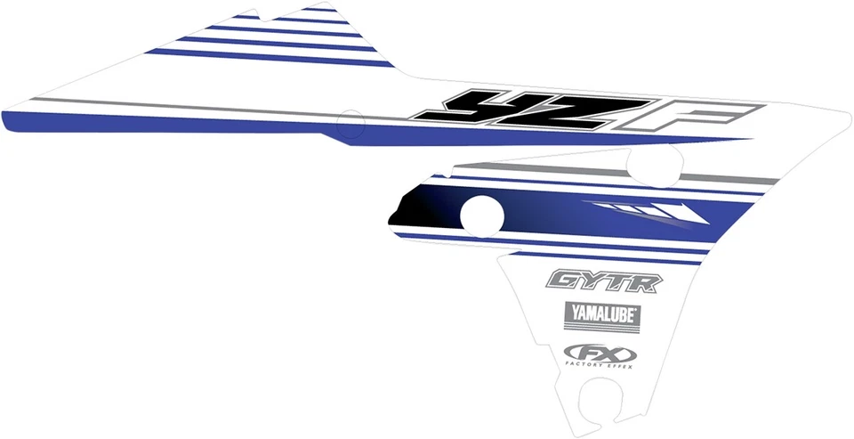 Cubierta y tanque de fábrica Effex OEM gráficos azul 19-05228 Foto 1 de 1