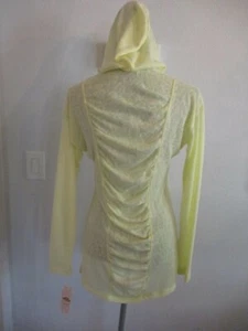 NUEVO CON ETIQUETAS MOVIMIENTO PL de Pink Lotus TOP GRANDE AMARILLO SUAVE MANGA LARGA - Imagen 1 de 9