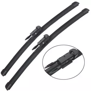 Wiper Blades Aero For Citroen C4 COUPE 2005-2009 FRT PAIR 2 x BLADES - Picture 1 of 6