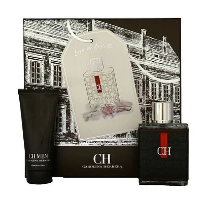 CAROLINA HERRERA CH HOMBRE 2 PIEZAS SET DE REGALO EAU DE TOILETTE SPRAY 100 ML NUEVO EN CAJA Foto 1 de 2
