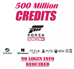 Forza Horizon 5 | x500 Million CREDITS - 100% Safe - XBOX/PLAYSTATION/PC/STEAM - Picture 1 of 1