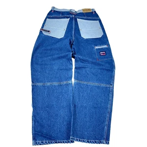 Vintage Y2K Bugle Boy Jeans Herren 32x32 Wide Leg Carpenter Baggy Y2K Hip Hop Skate - Bild 1 von 16