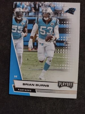 2020 Panini Playoff #144 BRIAN BURNS Carolina Panthers Football Card - Image 1 of 2