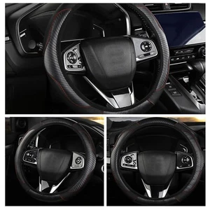 Cubierta de volante de fibra de carbono antideslizante transpirable para automóvil INFINITI 15" - Imagen 1 de 11