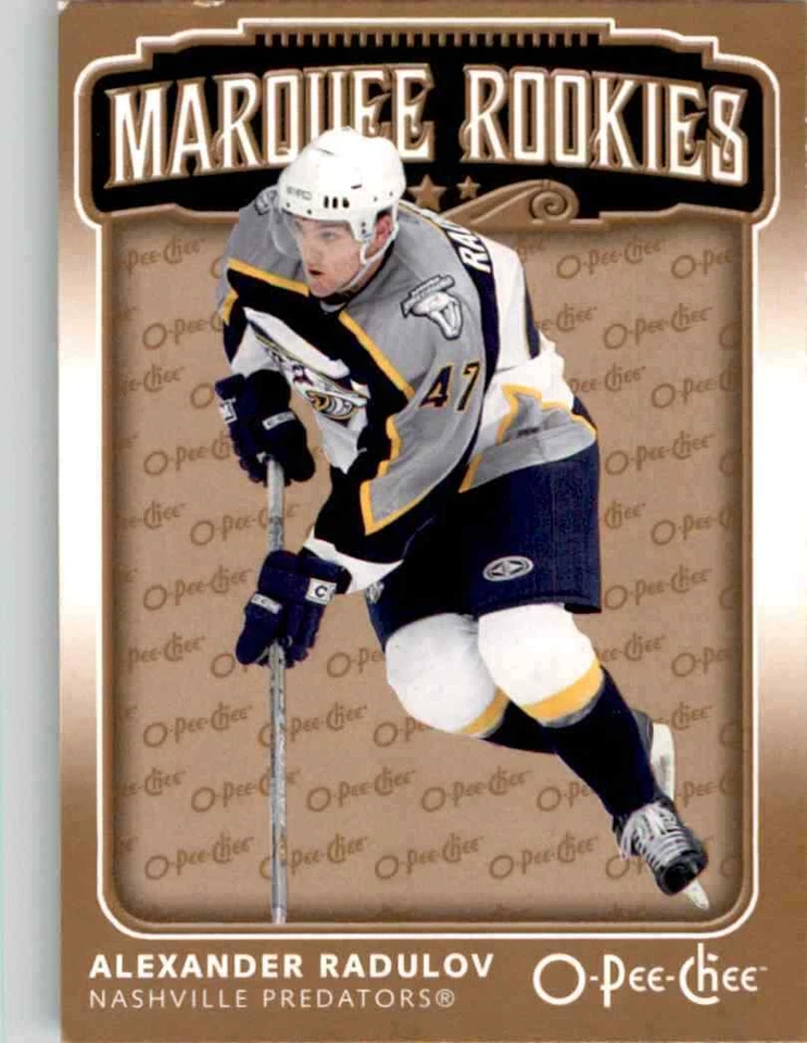 2006-07 O-Pee-Chee Marquee Rookie Alexander Radulov RC #567 - Image 1 of 2