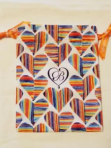BRIGHTON Decorative Heart Theme Jewelry Bag / Pouch - FINAL LIST - Picture 1 of 5