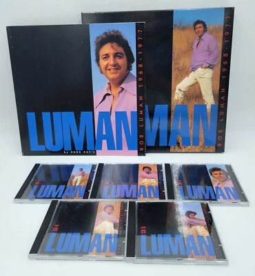 1968-77 Luman-10 Years by Luman, Bob 5 CD Boxed Set Complete 2000 w Booklet VG+ - Image 1 of 4