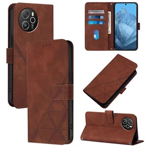 For Blackview Shark 8, Fashion Retro Flip Leather Wallet Stand Card Case Cover - Picture 1 of 26