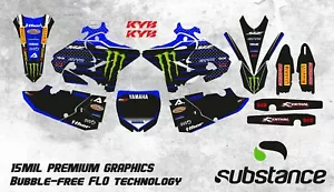 Graphics kit YAMAHA YZ125 YZ250 2015 2016 2017 2018 2019 2021 DECALS STICKERS YZ - Picture 1 of 2