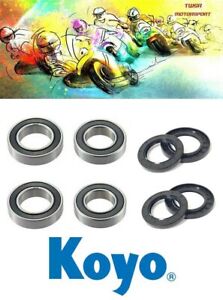 KTM SX SXF EXC XC125 144 250 300 350 450 Front & Rear Koyo Wheel Bearings 03-19