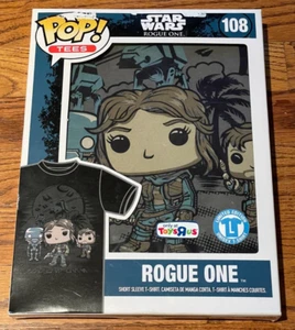 T-Shirt Star Wars Rogue One Funko Pop T-Shirt | Größe (L) | Toys R Us exklusiv NEU - Bild 1 von 1
