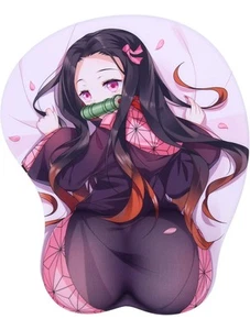 Tapis de Souris Ni PP 3D Tapis de Souris Anime Bureau avec Support Poignet - Photo 1/3