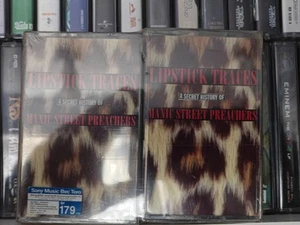 Manic Street Preachers Lipstick Traces FACTORY SEALED double cassette album - Picture 1 of 10