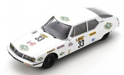 SPARK, CITROEN SM #33 Tour de France Automóvil 1972 G.VERRIER-M.MARTIN, 1/43,... Foto 1 de 4