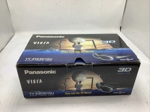 New Panasonic 3D Glasses TY-EW3D10U w/case & manual Box - Picture 1 of 10