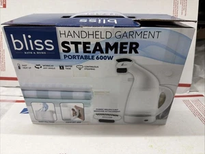 Handheld Garment Steamer Bliss Bath & Home, tragbar 600W, neu im Karton - Bild 1 von 2