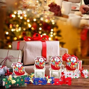 Christmas Surprise Money Pull Pouch Christmas Money Box t Gif For Cash W3D4 - Picture 1 of 29
