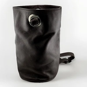 Tote Le Monde Florence Pebble Chocolate Leather Slouch Bucket Shoulder Bag Purse - Picture 1 of 18