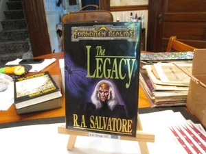 R. A. Salvatore THE LEGACY (1992) 1st Edition, 1ST Printing HCDJ EXCELLENT! - Picture 1 of 5