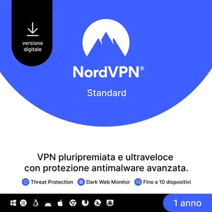Standard, 10 Dispositivi, 1-Anno, VPN E Cybersecurity, Codice Digitale - Foto 1 di 11
