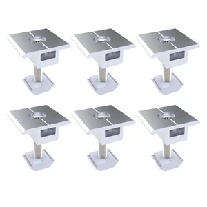 Solar Panel Middle Clamps Aluminium Solar Panel Mount Mid Clips Solar Panel C... - Picture 1 of 6