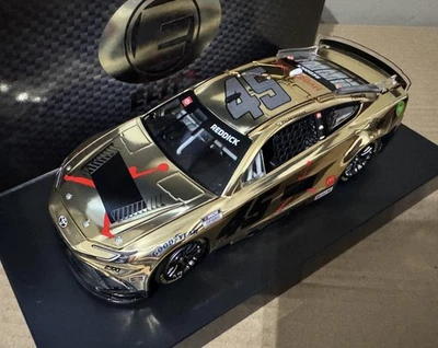 2025 Tyler Reddick #45 Air Jordan Brand GOLD Unbannable Jumpman ELITE car 1of 40 - Image 1 of 4