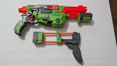 Nerf Vortex Praxis Blaster Blaster With Stock NO MAGAZINE - used Good Condition  - Image 1 of 4