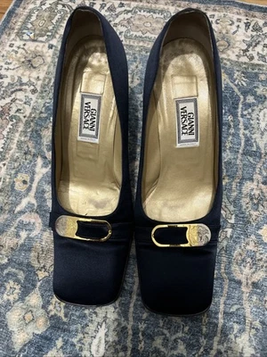 Zapato Gianni Versace Vintage Talla 38 con caja. Foto 1 de 4