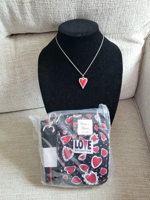 Bandolera y collar AMOR Brighton Hearts a Flutter utilitario nuevo con etiquetas  Foto 1 de 4