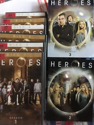 Heroes Complete Seasons  1-3 DVD Sets Special Features -TV Show BINGE - Image 1 of 4