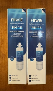 Filtri acqua frigorifero FINVIE FIN-15 (confezione da 2) LG LT700P Kenmore 9690 - Foto 1 di 2