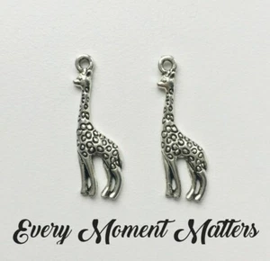 10 x Tibetisches Silber Giraffe Tier 29x9mm Charms Anhänger Perle - Bild 1 von 6
