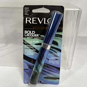 Revlon 001 Blackest Black Grow Luscious Bold Lacquer Mascara Volume COMBINESHIP - Picture 1 of 2