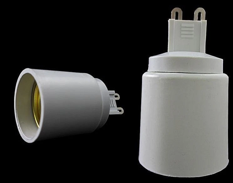 Adattatore G9 - E27 Attacco 220V Convertitore  Porta Lampade Riduttore M-AP0927 - Immagine 1 di 1