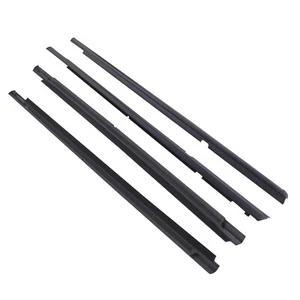 4x Moldura de resistencia para ventana para Mitsubishi Lancer 5727A005 5727A006 2008-2017 - Imagen 1 de 12