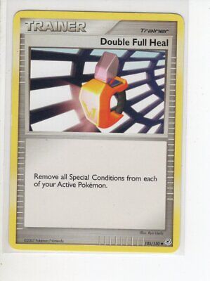Double Full Heal Trainer Diamond & Pearl Base Pokemon Card 105/130 Mp