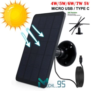 Panel solar para cámara exterior Cargador de batería USB para cámara de segurida - Picture 1 of 77