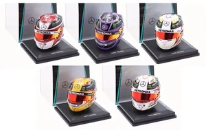 Spark Lewis Hamilton Helmet Replica Set of 5 Offer - 1/5 Scale - Picture 1 of 1