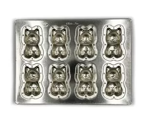 Cake Mold Silicon processing silver Shiba Inu Wankichi 8P Matsunaga - Picture 1 of 5
